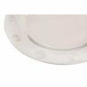 Sotto Piatto DKD Home Decor Acciaio inossidabile Plastica Argentato 30 x 30 x 0,5 cm