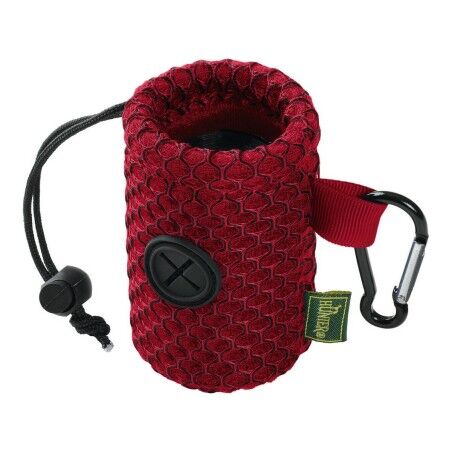Dispenser di Buste per Animali Domestici Hunter Rosso Portaborse Rete