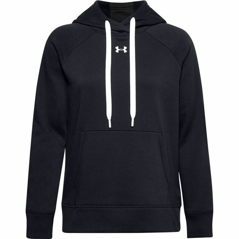 Felpa con Cappuccio Donna Under Armour Rival Fleece Blu Marino Felpa con Cappuccio Donna Under Armour Rival Fleece Blu Marino