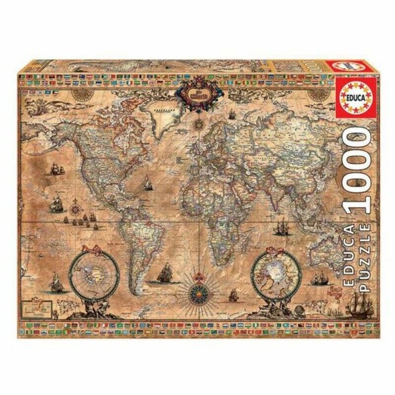 Puzzle Educa Mappamondo (1000 pcs) Puzzle Educa Mappamondo (1000 pcs)