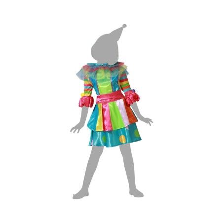 Costume per Bambini Pagliaccio Donna