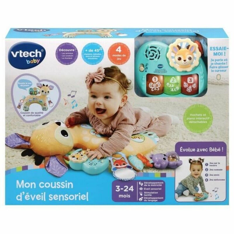 Gioco di Abilità per Bambini Vtech Baby MON COUSSIN D'ÉVEIL SENSORIEL Gioco di Abilità per Bambini Vtech Baby MON COUSSIN D'ÉVEIL SENSORIEL