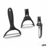 Set di Pelapatate Kinvara KT190129 Acciaio inossidabile polipropilene ABS Testine Intercambiabili 3 Pezzi (24 Unità)