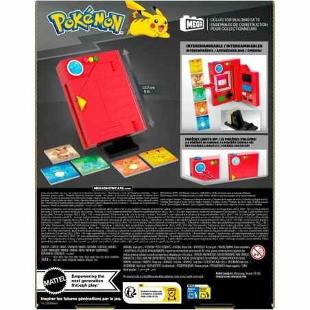 Set di Costruzioni Megablocks MEGA-Pokémon-Pokédex of the Kanto region-322 pieces HYM37