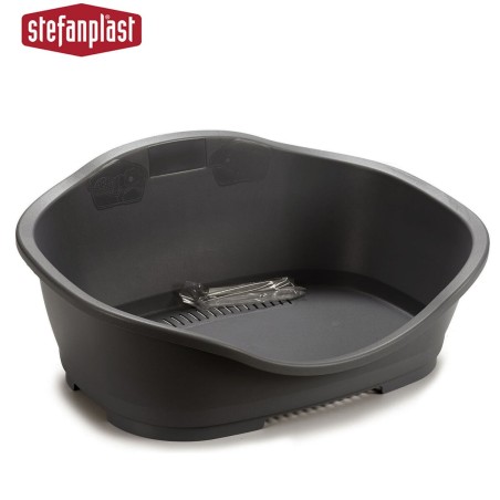 Letto per animali domestici Stefanplast 97621 Grigio Plastica 68 x 27,5 x 49 cm 6 Unità