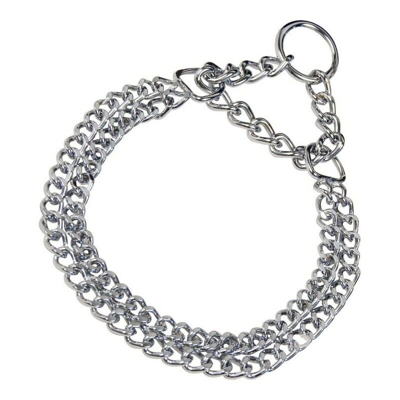 Collare per Cani Hs Sprenger Argentato 2 mm Doppia Maglie (50 cm) Collare per Cani Hs Sprenger Argentato 2 mm Doppia Maglie (50 cm)