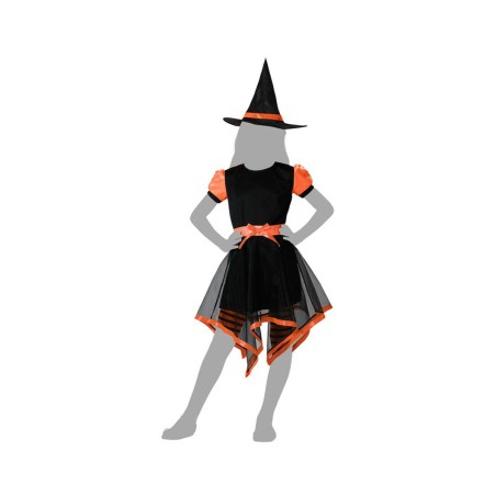 Costume per Bambini Arancio Strega