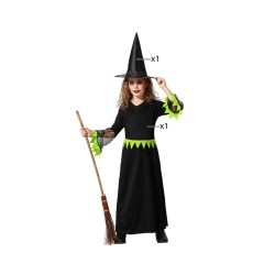 Costume per Bambini Verde Strega