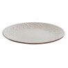 Piatto Piano DKD Home Decor Beige Marrone Gres (21 x 21 x 2.5 cm)