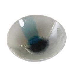 Ciotola per Aperitivi DKD Home Decor Azzurro Grigio Gres 170 ml 11,5 x 11,5 x 4,5 cm