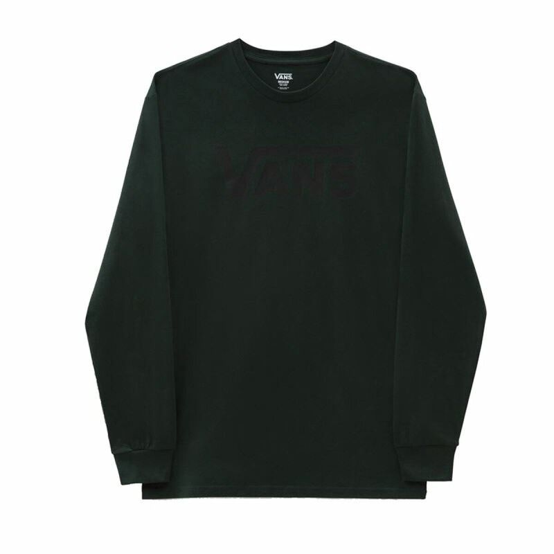 Felpa senza Cappuccio Uomo Vans Classic LS Verde Felpa senza Cappuccio Uomo Vans Classic LS Verde
