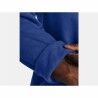 Felpa senza Cappuccio Uomo Under Armour Rival Fleece Crew Azzurro