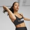 Reggiseno Sportivo Puma Nero Bianco Multicolore