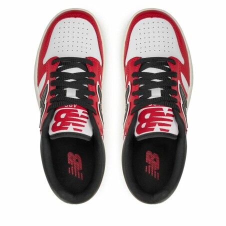 Scarpe Sportive per Bambini New Balance 480 Bianco Rosso