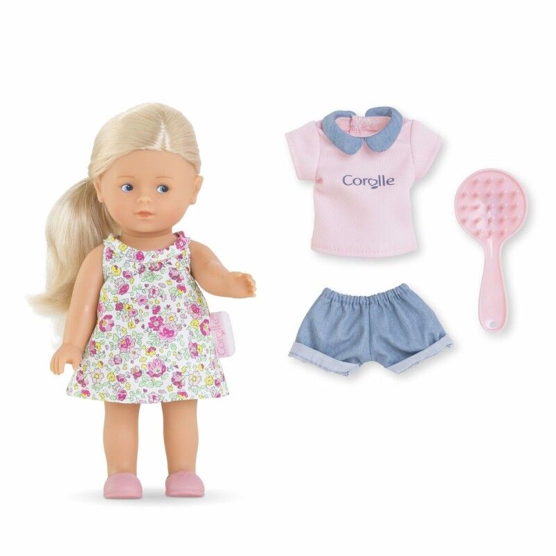 Bambolotto Bebè con Accessori Corolle Mini Monde De Rosy Bambolotto Bebè con Accessori Corolle Mini Monde De Rosy
