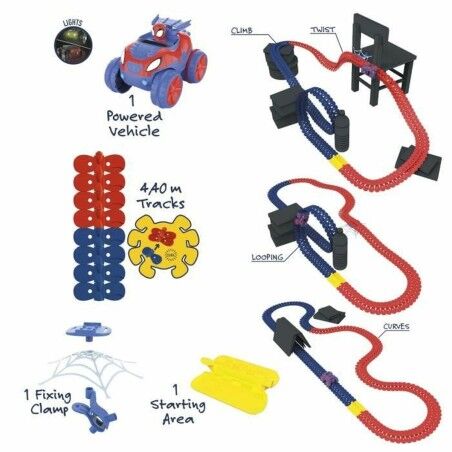 Pista da Corsa Smoby Spidey Amazing Friends Flextrem set