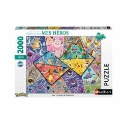 Puzzle Nathan Pokémon 2000 Pezzi