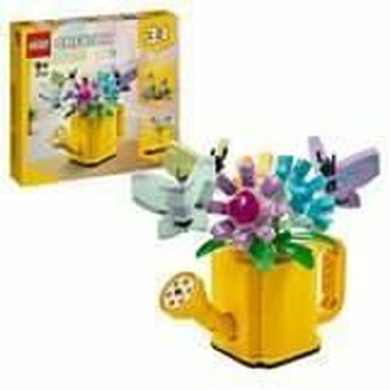 Set di Costruzioni Lego 31149 Creator 3in1 Flowers in the Watering Can Multicolore