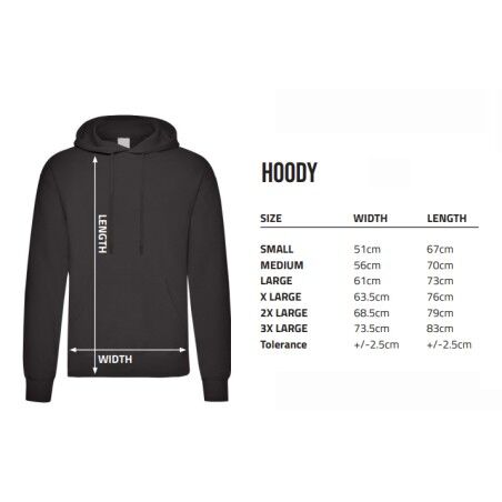 Felpa con Cappuccio Unisex Stitch Script Nero