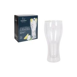 Set di Bicchieri Inde Santa Clara Vetro Borosilicato 400 ml 2 Pezzi