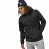 Felpa con Cappuccio Uomo Reebok Supply Tech Nero