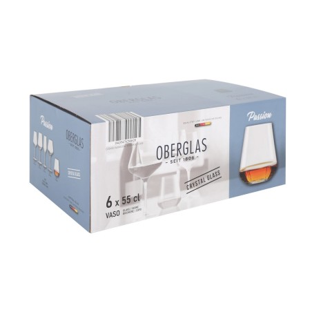 Set di Bicchieri Inde Passion 550 ml 6 Pezzi
