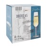 Calice da champagne Inde Sensation Ø 5 cm 220 ml 6 Pezzi
