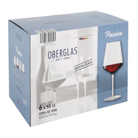 Set di calici da vino Inde Passion 550 ml 6 Pezzi