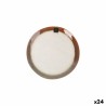 Piatto da pranzo Inde Fustam Ø 20,5 cm (24 Unità)