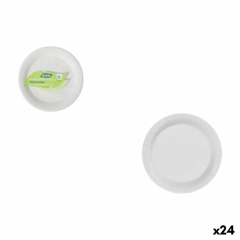 Set di piatti Inde 18 cm 12 Pezzi (24 Unità)