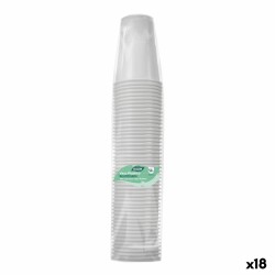 Set di Bicchieri Inde Bianco 300 ml 50 Pezzi (18 Unità)