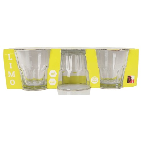 Set di Bicchieri Inde Limo 260 ml 6 Pezzi (8 Unità)