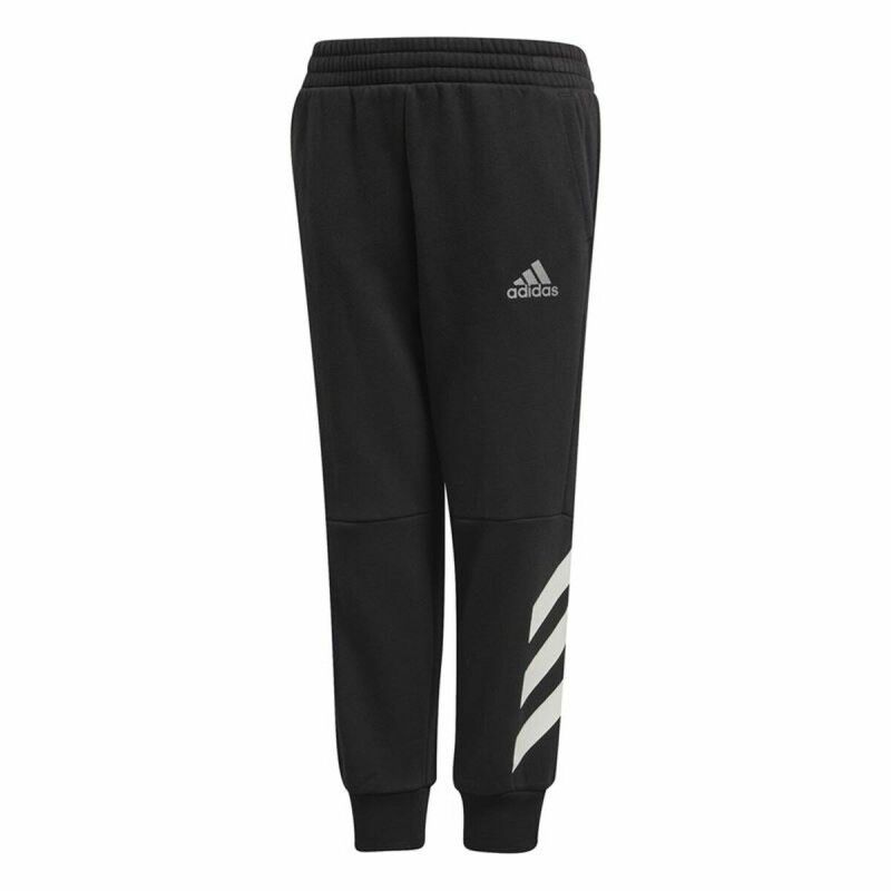 Pantalone di Tuta per Bambini Adidas Comfi Nero Pantalone di Tuta per Bambini Adidas Comfi Nero