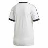 Maglia a Maniche Corte Donna Adidas 3 stripes Bianco