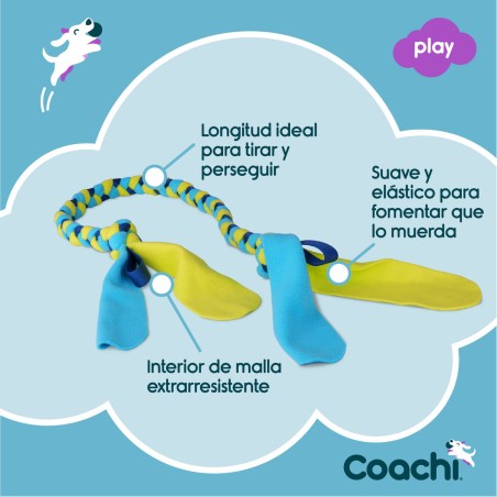 Giocattolo da allenamento Coachi TUGGI TUG Azzurro