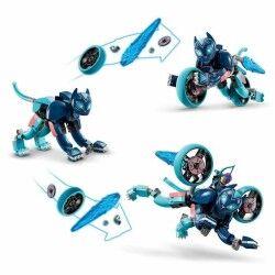 Set di Costruzioni Lego Zoey's Cat-Motorcycle Multicolore