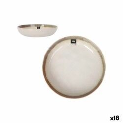 Piatto Fondo Inde Fustam ø 21 x 4 cm (18 Unità)