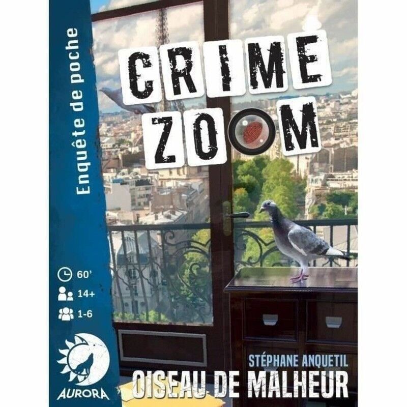 Gioco da Tavolo Asmodee Crime Zoom : Oiseau de Malheur (FR) Gioco da Tavolo Asmodee Crime Zoom : Oiseau de Malheur (FR)