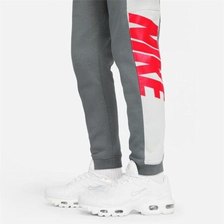 Pantalone di Tuta per Bambini Nike Sportswear  Bianco Grigio scuro