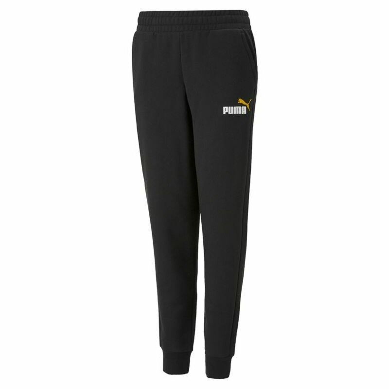 Pantalone di Tuta per Bambini Puma Essentials+ Nero Pantalone di Tuta per Bambini Puma Essentials+ Nero