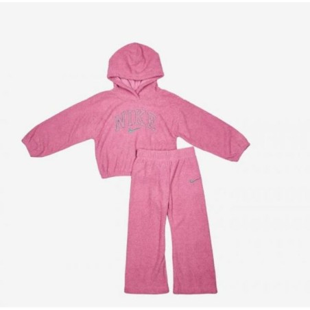 Completo Sportivo per Bambini Nike NKG SWOOSH SPIRIT TEDDY SET Rosa