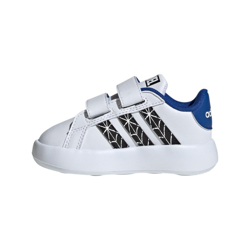 Scarpe Sportive per Bambini Adidas GRAND COURT SPIDER Bianco Scarpe Sportive per Bambini Adidas GRAND COURT SPIDER Bianco