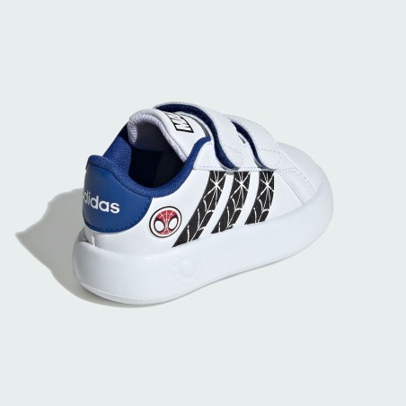 Scarpe Sportive per Bambini Adidas GRAND COURT SPIDER Bianco