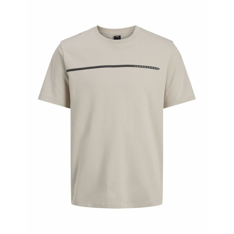 Maglia a Maniche Corte Uomo Jack & Jones JCOFUSION FULL BRANDING 12273120 Grigio