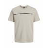 Maglia a Maniche Corte Uomo Jack & Jones JCOFUSION FULL BRANDING 12273120 Grigio
