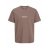 Maglia a Maniche Corte Uomo Jack & Jones JORVESTERBRO TEE SS 12240121 Marrone