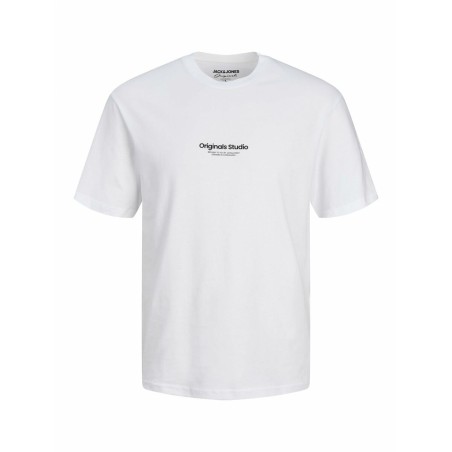 Maglia a Maniche Corte Uomo Jack & Jones JORVESTERBRO TEE SS 12240121 Bianco