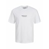 Maglia a Maniche Corte Uomo Jack & Jones JORVESTERBRO TEE SS 12240121 Bianco