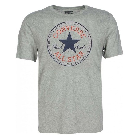 Maglia a Maniche Corte per Bambini Converse CHUCK PATCH SHORT Grigio