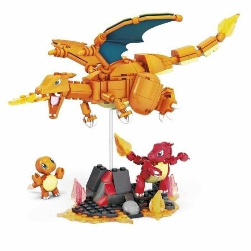 Set di Costruzioni Megablocks Charmander Charmilion Charizard Pokémon 300 Pezzi Set di Costruzioni Megablocks Charmander Charmilion Charizard Pokémon 300 Pezzi